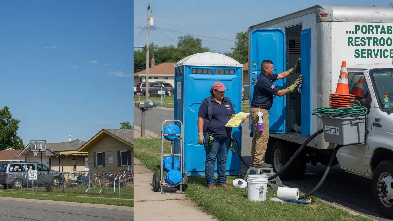 Portable Toilet Rental in Fall River, KS near me